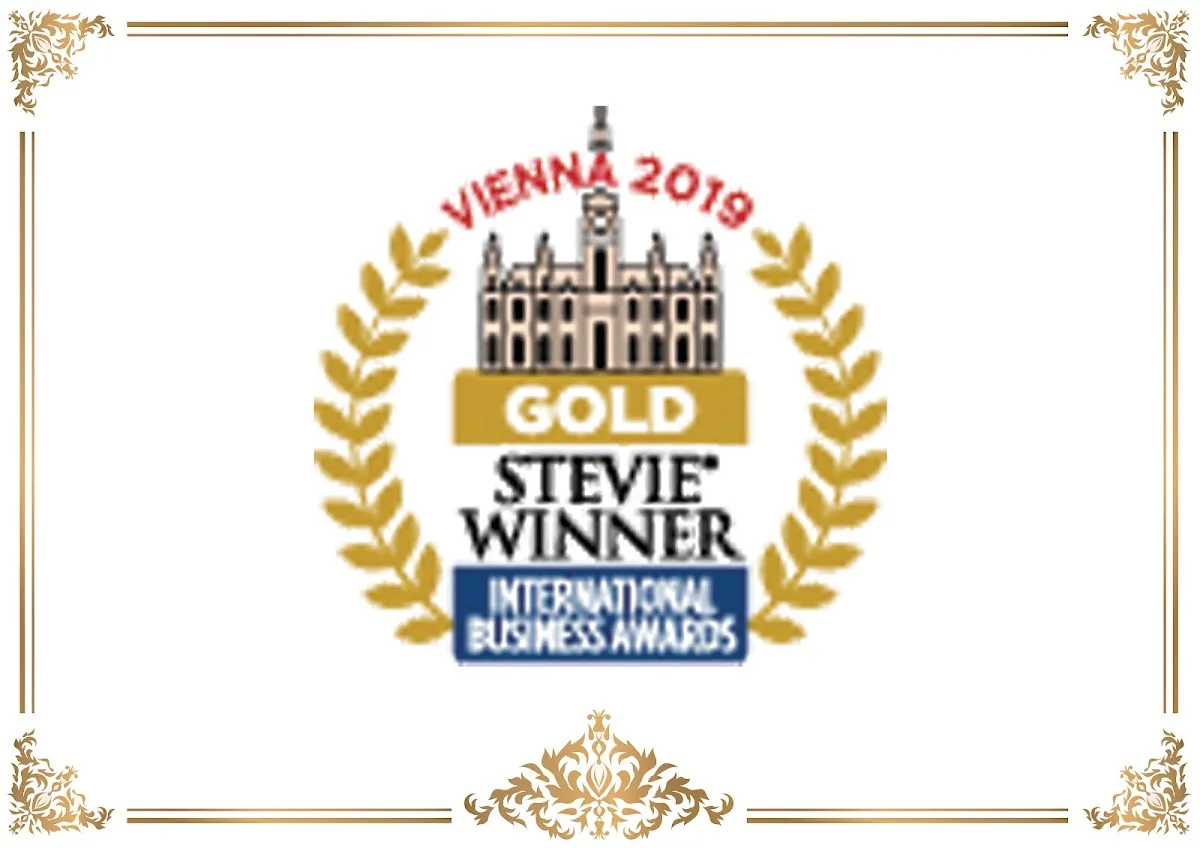 Gold Stevie Winner, Vienna 2019